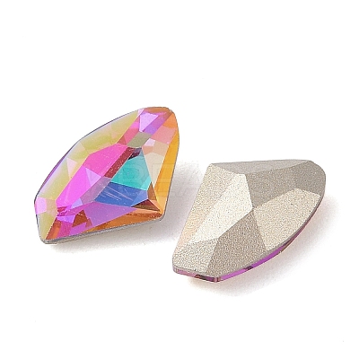 Glass Rhinestone Cabochons RGLA-L029-11B-HELA-1