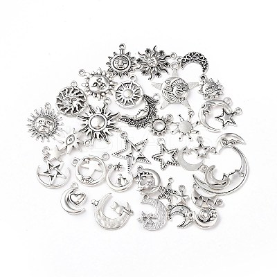 Tibetan Style Alloy Pendants PALLOY-B014-11-1