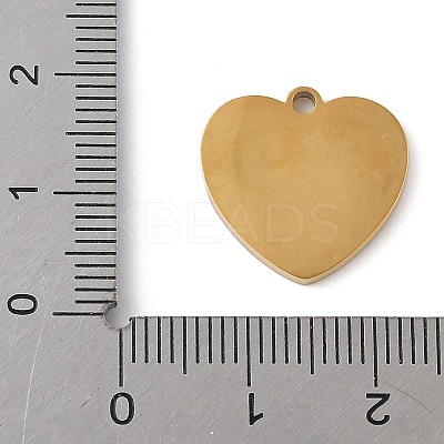 304 Stainless Steel Enamel Pendants STAS-K312-02B-G-1