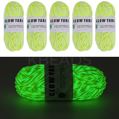 Luminous Two Tone Polyester Yarns OCOR-SZ0002-09A-1