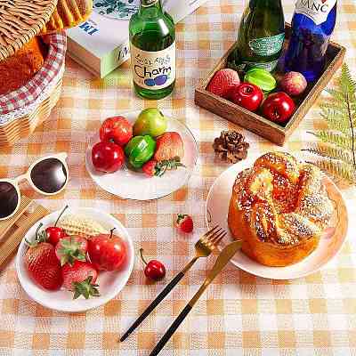 Portable Tartan Patern Non Woven Picnic Mat JX572A-01-1