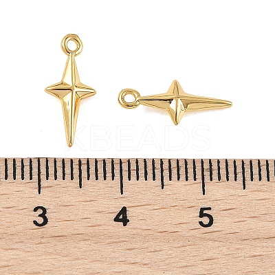 SHEGRACE Brass Star Charms XGR0167G-104G-1