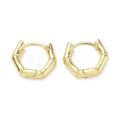 Brass Hoop Earrings KK-CBA98BA-11G-1
