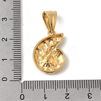 304 Stainless Steel Pendants STAS-B167-12D-G-1