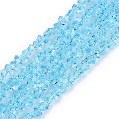 Transparent Glass Beads Strands GLAA-N018-3mm-16-1
