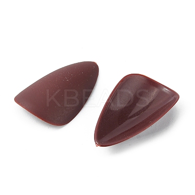 7 Different Size Frosted Solid Color French Short False Nails MRMJ-Q124-M-1