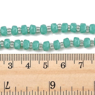 Opaque Glass Beads Strands GLAA-P076-01C-05-1