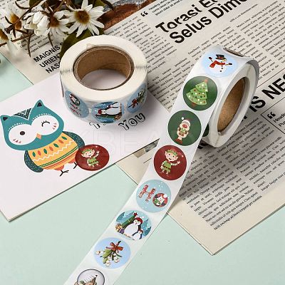 Christmas Roll Stickers DIY-J002-B03-1