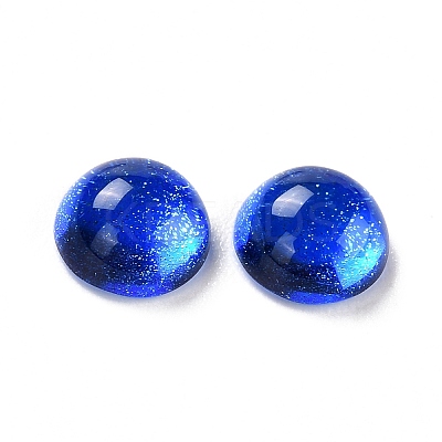 Electroplate Glass Cabochons LS-EGLA-A005-03A-05-1