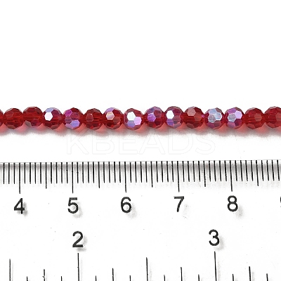 Electroplate Transparent Glass Beads Strands LS-EGLA-A035-T4mm-L07-1
