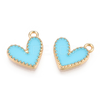 Alloy Enamel Charms LS-ENAM-T011-204B-1