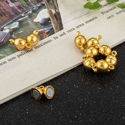 Brass Magnetic Clasps with Loops MC019-NFG-1