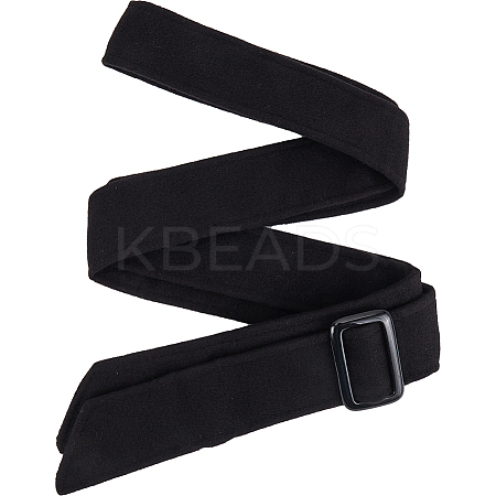 Tie a Knot Cloth Waist Belts with Buckle AJEW-WH20003-08C-1