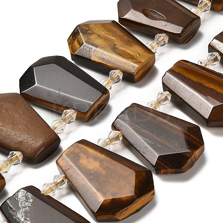 Natural Tiger Eye Beads Strands G-H078-A03-01-1