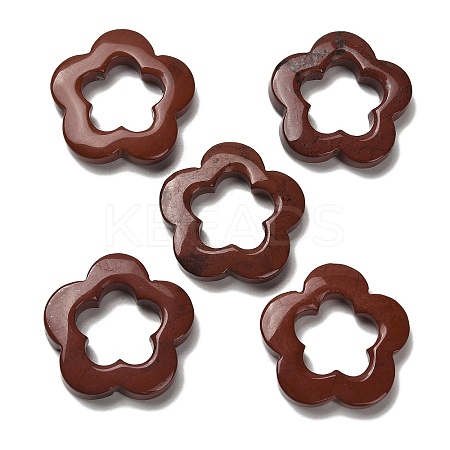 Natural Red Jasper Cabochons G-Q190-05F-1