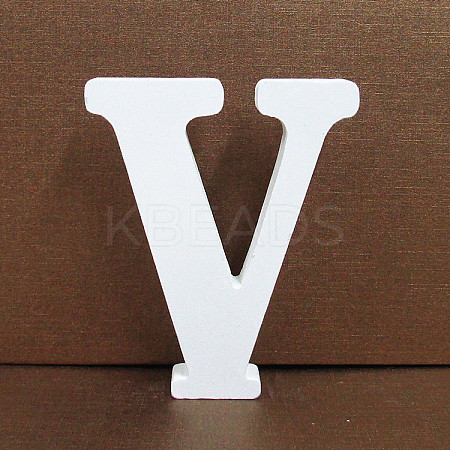 Letter Wooden Ornaments LETT-PW0002-61V-1