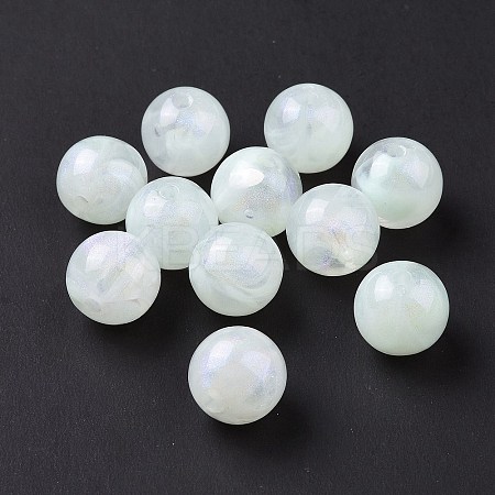Opaque Acrylic Beads LS-OACR-E014-19B-03-1