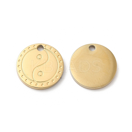Ion Plating(IP) 316L Surgical Stainless Steel Charms STAS-H213-13G-1