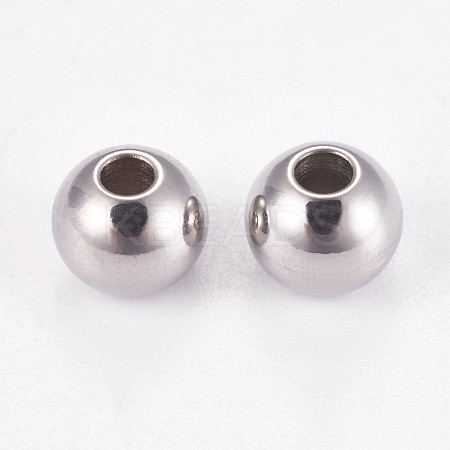 Tarnish Resistant 202 Stainless Steel Rondelle Spacer Beads STAS-F094-06B-P-1-1