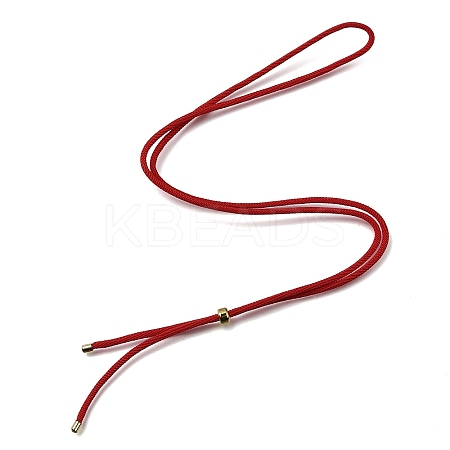 2.5MM Adjustable Braided Nylon Cords Necklace Making FB-CBAA152-02G-28-1