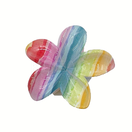 Flower Plastic Claw Hair Clips PW-WGE7CC1-01-1