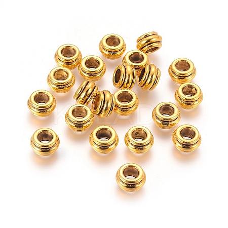 Tibetan Style Spacer Beads LS-GLF10319Y-1