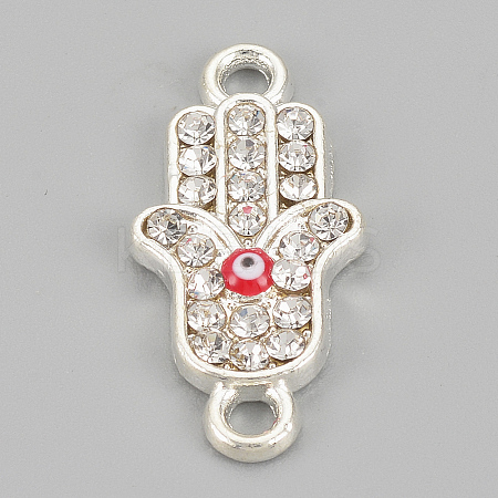 Alloy Rhinestone Links connectors LS-ALRI-S170-28S-1