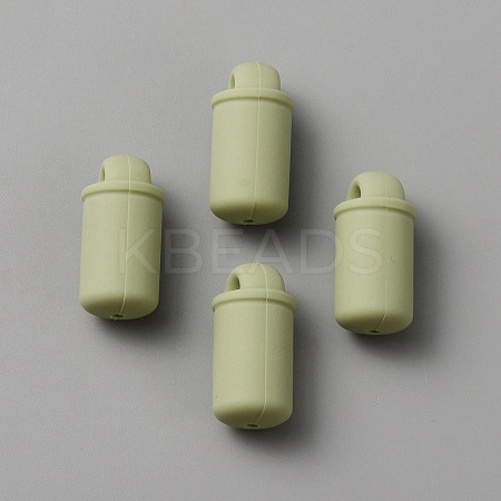 Bottle Food Grade Eco-Friendly Silicone Beads SIL-WH0006-20F-1