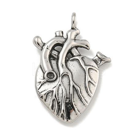 316 Surgical Stainless Steel Pendants STAS-E212-38AS-1
