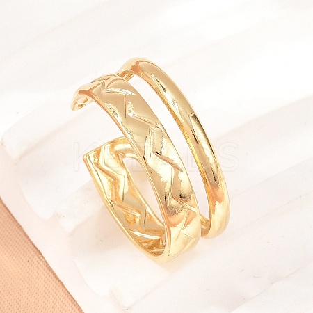 304 Stainless Steel Cuff Open Rings SA-H001-13G-1