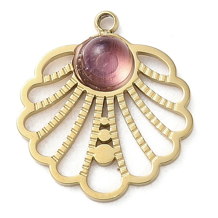 PVD Vacuum Plating 316 Stainless Steel Pendants STAS-C090-01G-02-1
