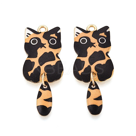 Alloy Enamel Pendants FIND-Q102-12H-1