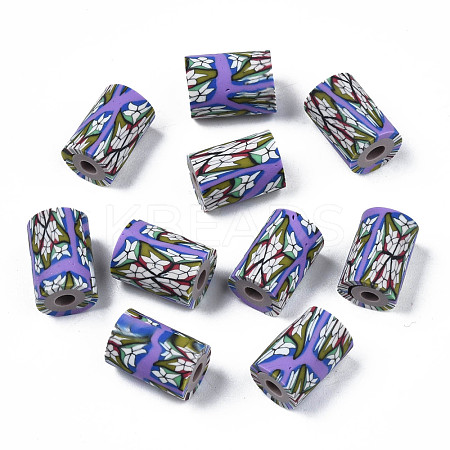 Handmade Polymer Clay Beads CLAY-N008-046-01-1