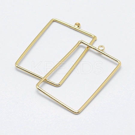 Brass Pendants KK-F727-26G-NF-1