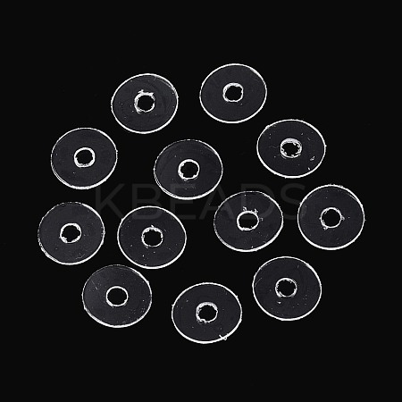 50Pcs Transparent PVC Insulating Gaskets PVC-T006-7mm-01-1