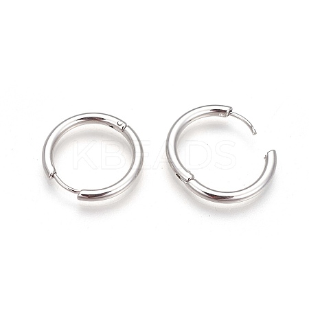 304 Stainless Steel Hoop Earrings EJEW-P177-P-06A-1