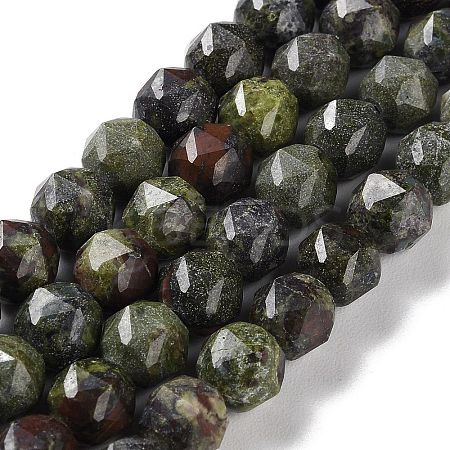 Natural Dragon Blood Beads Strands G-NH0021-A10-01-1