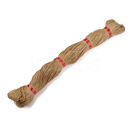 Chinese Waxed Cotton Cord YC-S005-0.7mm-278-1