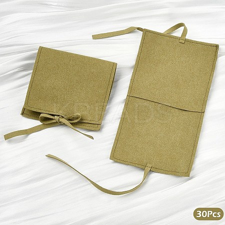 Square Fiber Cloth Jewelry Pouches ABAG-YWC0001-01E-1