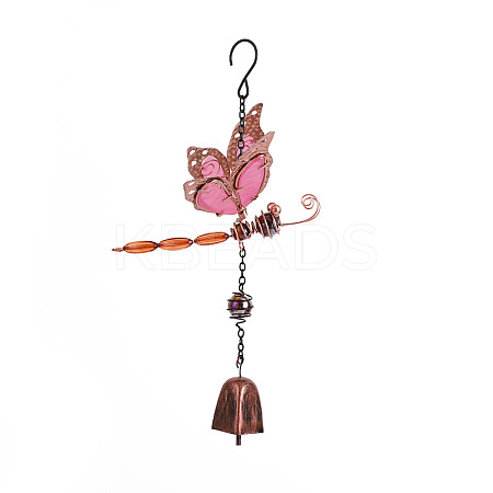 Luminous Iron & Acrylic Dragonfly Pendant Decorations PW-WG484CD-03-1
