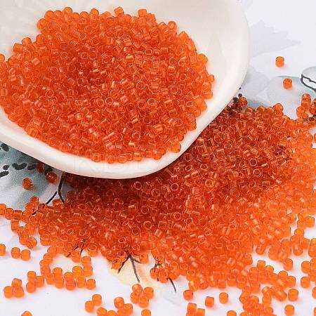 Transparent Colours Glass Seed Beads SEED-S042-11B-09-1