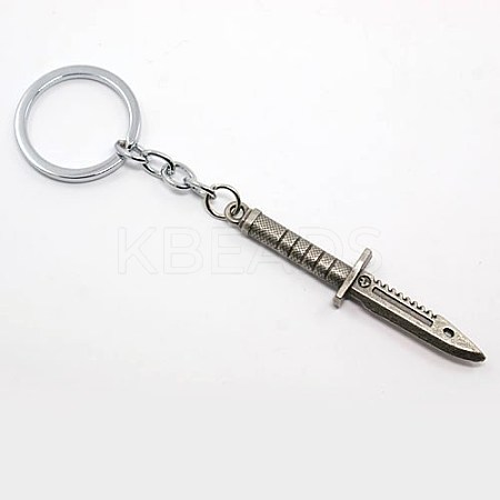 Alloy Knife Keychain X-KEYC-M001-04B-1