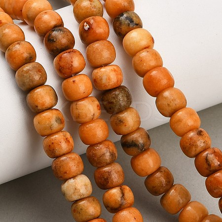 Dyed Natural White Jade Beads Strands GG-CBAA20A-01A-08-1