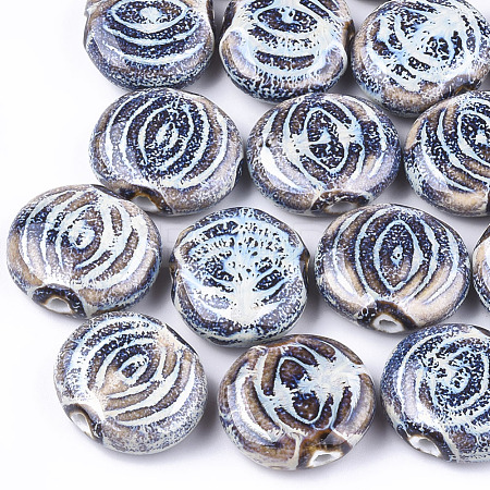 Handmade Porcelain Beads X-PORC-S498-45G-1