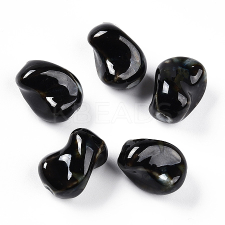 Handmade Porcelain Beads PORC-N008-06A-1