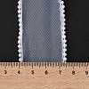 5 Yards ABS Pearl Edged Mesh Ribbon for Bowknot Making OCOR-B004-01A-07-4