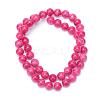 Natural Dyed Persian Jade Gemstone Bead Strands G-R271-6mm-XP08-2
