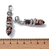 Natural Rhodonite Pendants G-A241-01P-16-3
