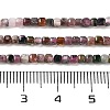 Natural Multicolor Tourmaline Beads Strands G-H042-B28-01-5