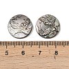 Natural Black Lip Shell Carved Cabochons SSHEL-B006-01B-D-3